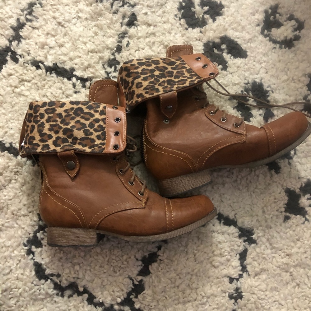 Charlotte Russe combat boots - size 7